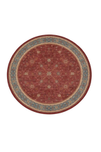 Tapis Berbère rond Sana en laine tissé main